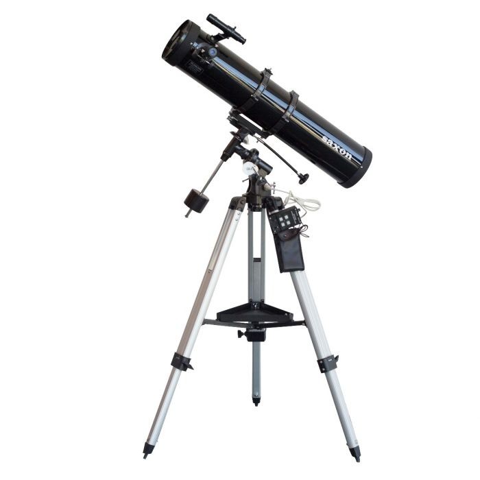 saxon 1309EQ2 Velocity Reflector Telescope with Motor Drive System