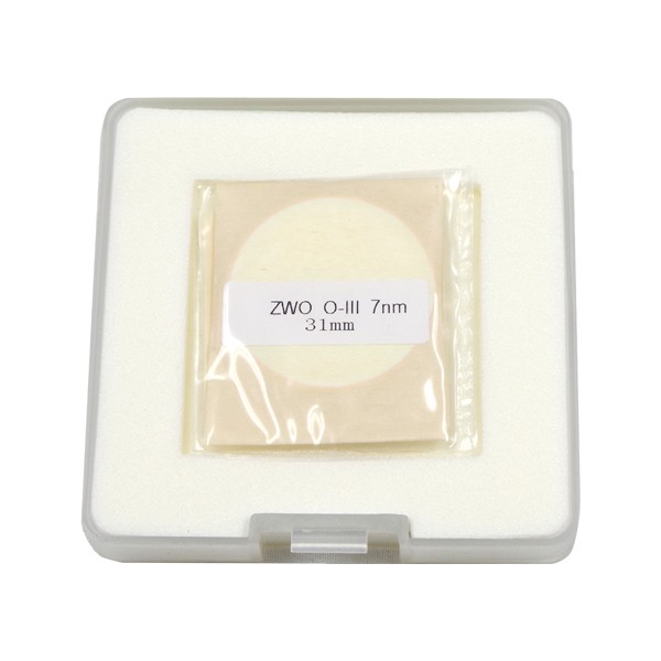 ZWO Oxygen-II (OIII) Filter 31mm Unmounted