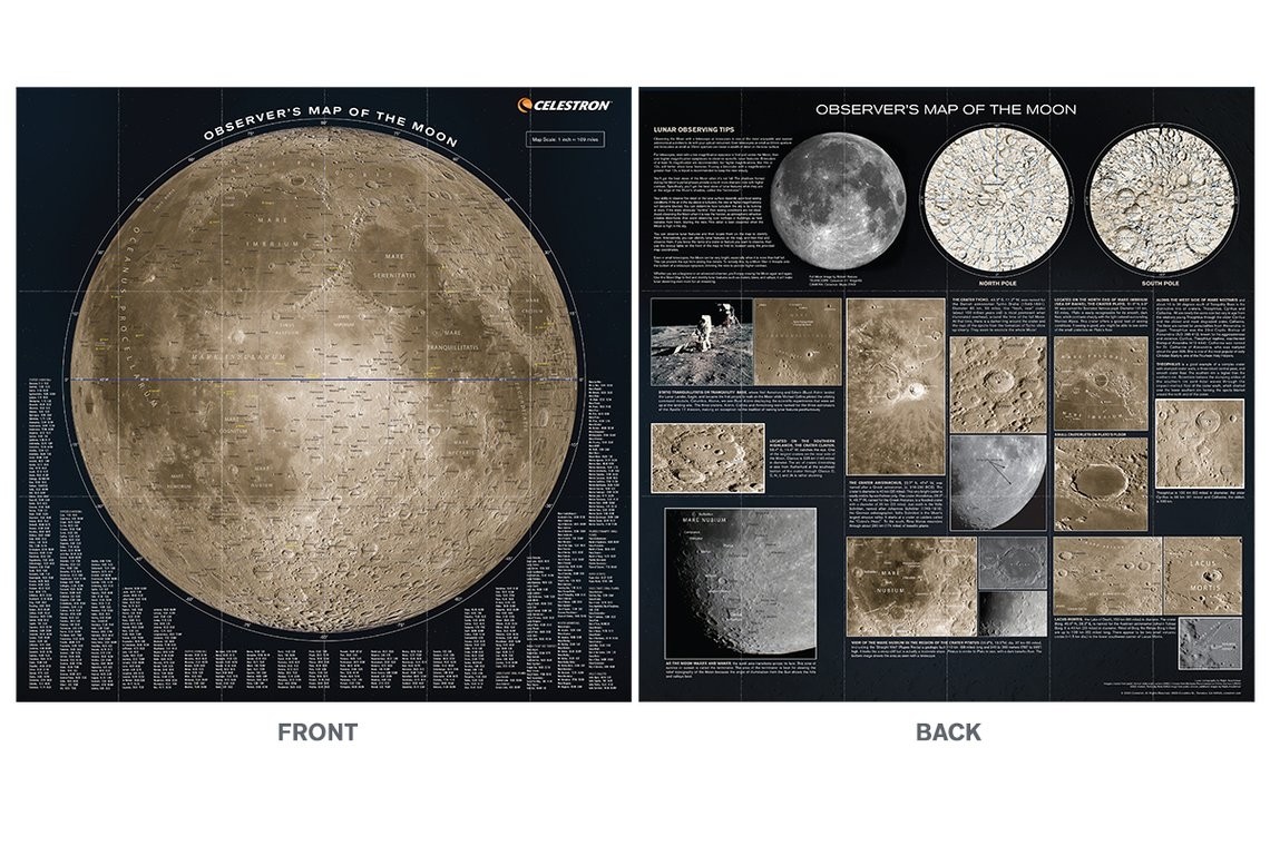 Celestron Celestron Moon Map