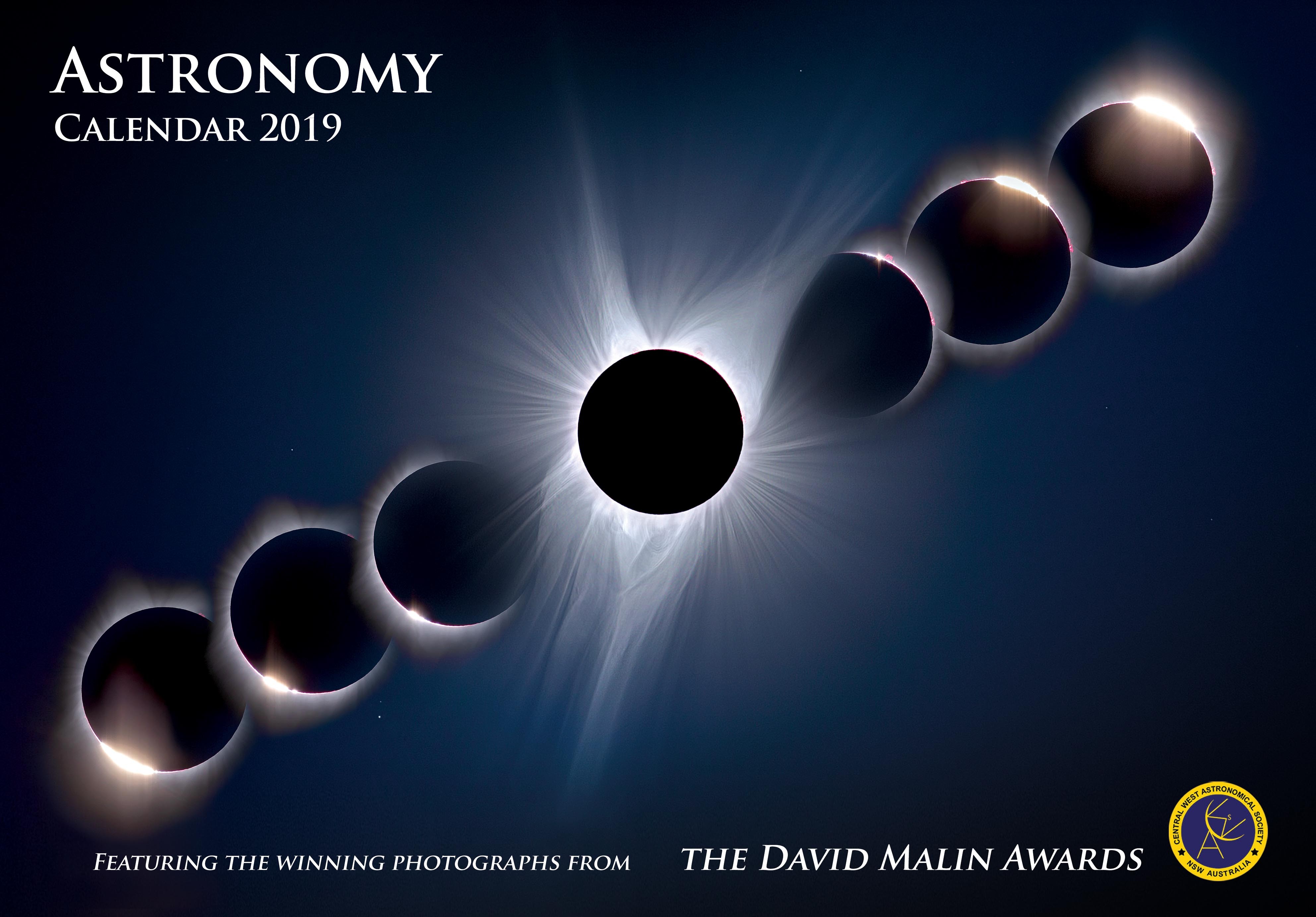 Astrovisuals Astronomy Calendar 2019