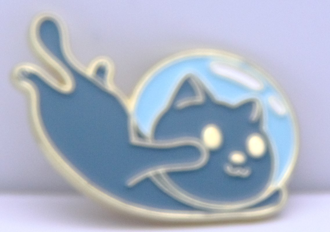 Cat Astronaut Enamel Pin Style 4