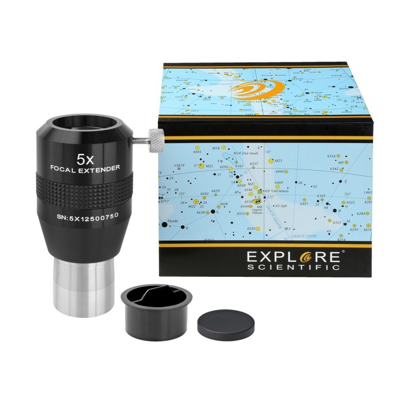 Explore Scientific Super Achromatic 1.25 Inch 5X Barlow