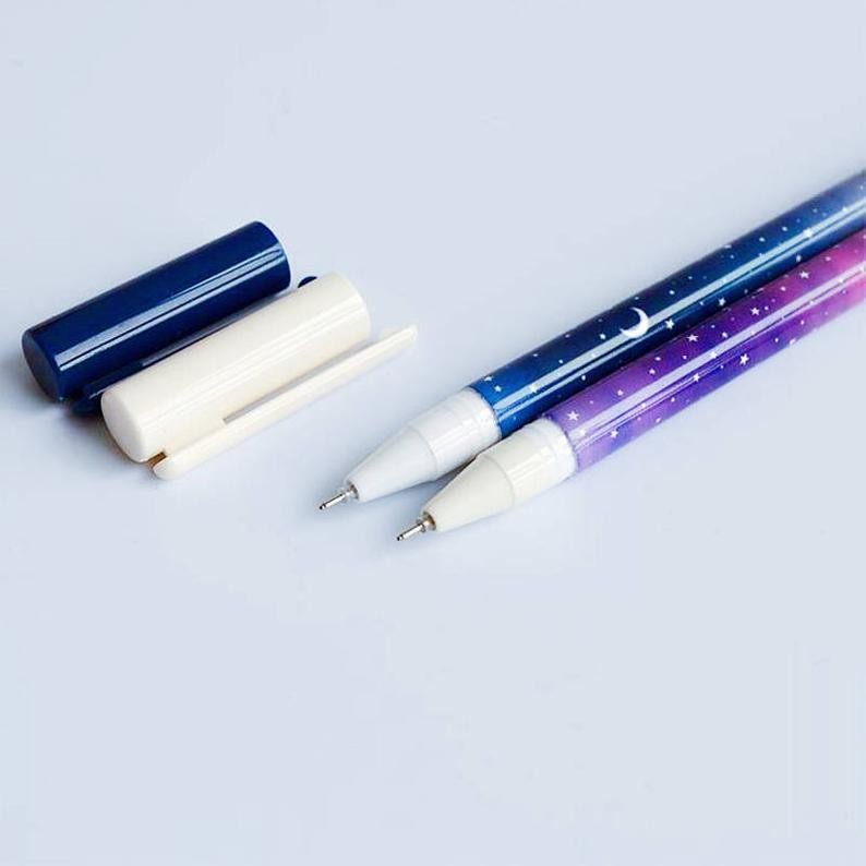 Starry Sky Galaxy Gel Pen Set of 2