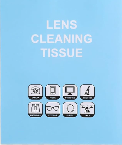 Lens Cleaning Tissue Booklet 50 Sheets