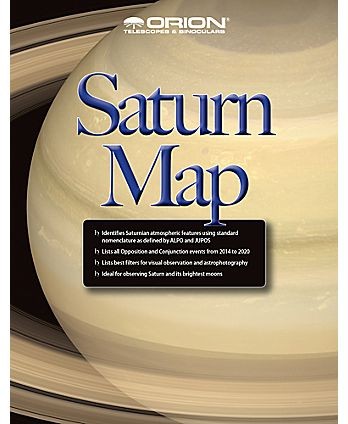 Orion Saturn Map and Observing Guide
