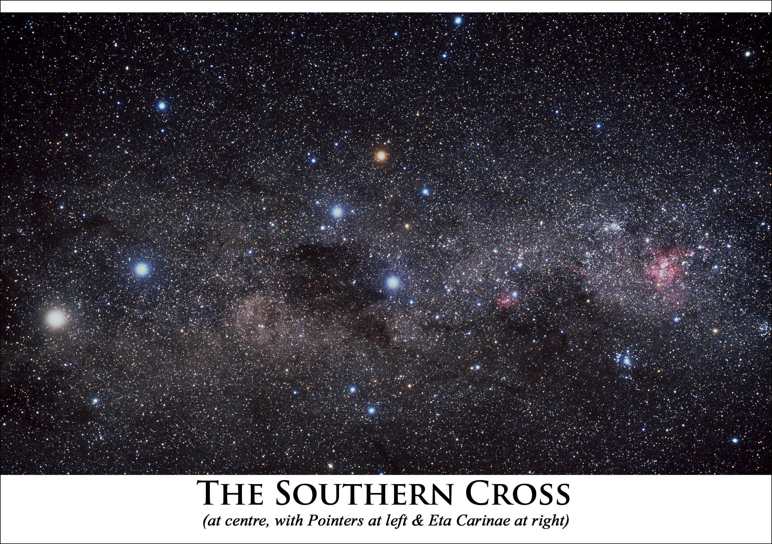 Astrovisuals Southern Cross Postcard