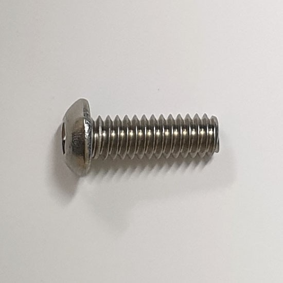 Button Head Socket Bolt 1/4 Inch UNC (20tpi) 3/4 Inch Long