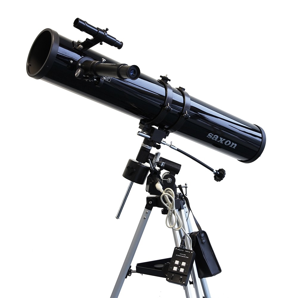 saxon 1149EQ Reflector Telescope with Motor Drive