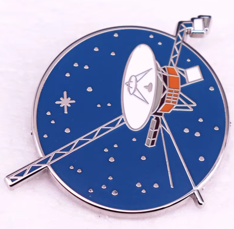 Voyager Program Enamel Pin
