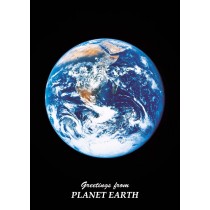 Astrovisuals Earth Postcard