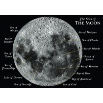 Astrovisuals Postcard Seas of the Moon