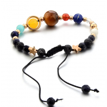 Solar System Beaded Bracelet
