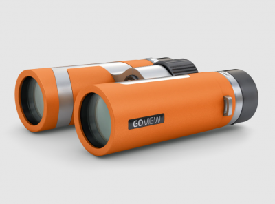 GOVIEW ZOOMR 10x34 Binoculars - Sunset Orange 