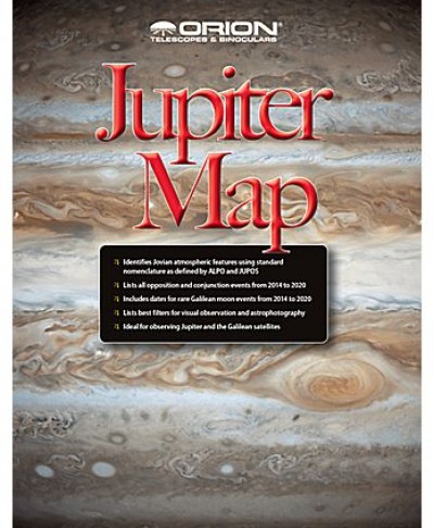 Orion Jupiter Map and Observing Guide