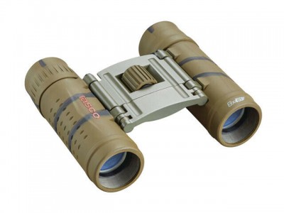 Tasco Essentials 8x21 Roof Prism Brown Camo Binoculars
