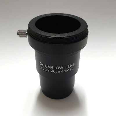 Sirius Optics 3x Achromatic Barlow with M42 Thread 1.25 Inch 