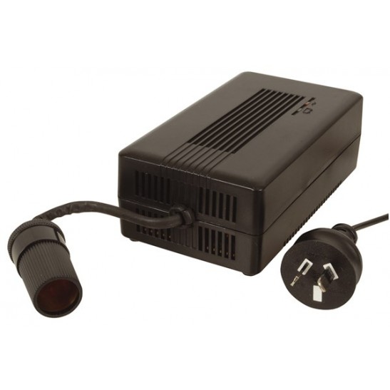 Powertech 12V 7.5A AC Power Adapter with Cigarette Lighter Socket