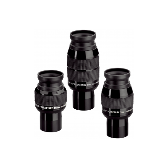 Orion Edge-On Planetary Eyepiece Expansion Set (14.5mm, 9mm, and 5mm)