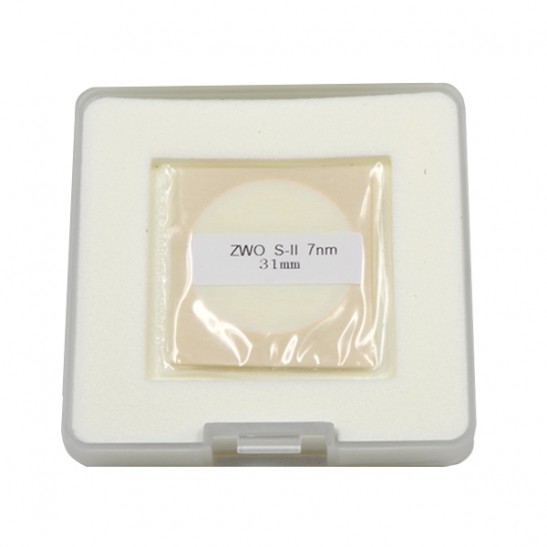 ZWO Sulfur-II (SII) Filter 31mm Unmounted