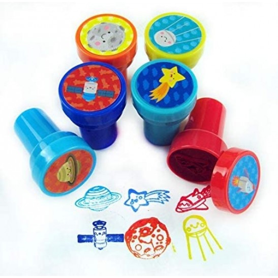 Outer Space Self-Inking Stampers for Kids