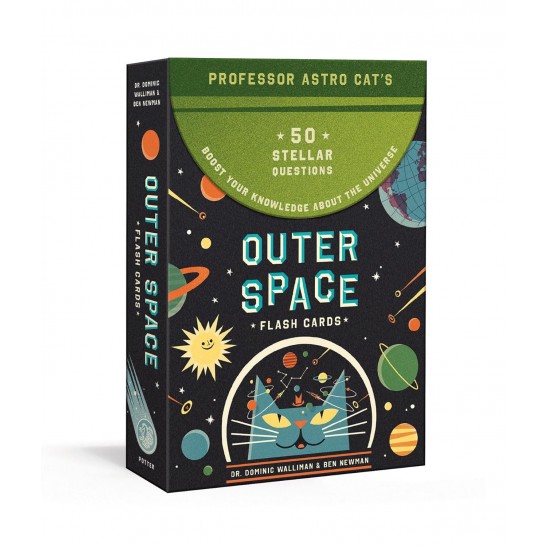 Professor Astro Cat's Outer Space Flash Cards: 50 Stellar Questions to Boost Your Knowledge about the Universe: Card Games