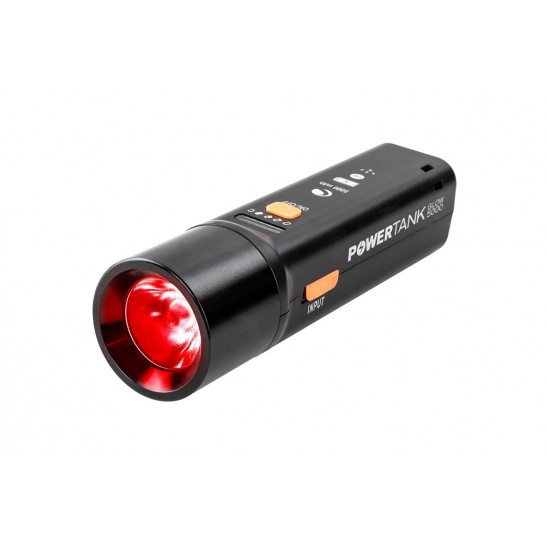 Celestron PowerTank Glow 5000 - 25Wh Flashlight with Red LED