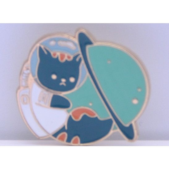 Cat Astronaut Enamel Pin Style 2