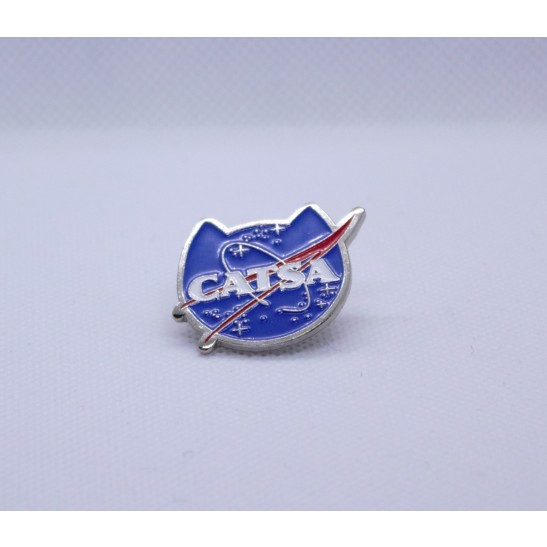 CATSA Cat Astronaut Enamel Pin