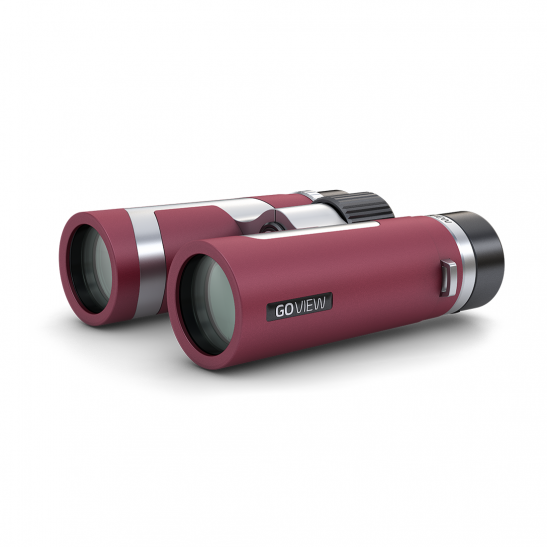 GOVIEW ZOOMR 10x34 Binoculars Ruby Red