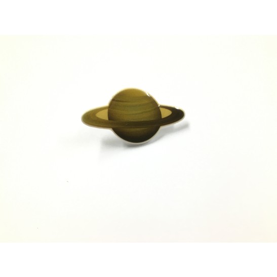 Saturn Planet Acrylic Pin