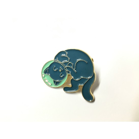Cat Astronaut Enamel Pin Style 5