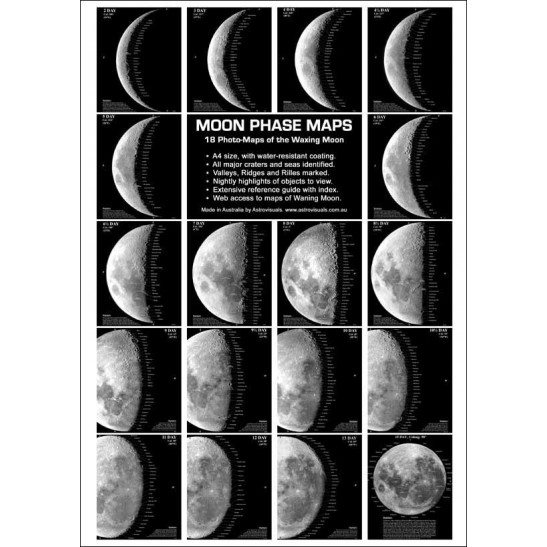 Astrovisuals Moon Phase Maps