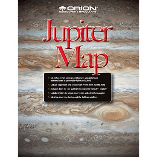 Orion Jupiter Map and Observing Guide