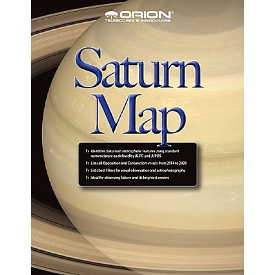 Orion Saturn Map and Observing Guide