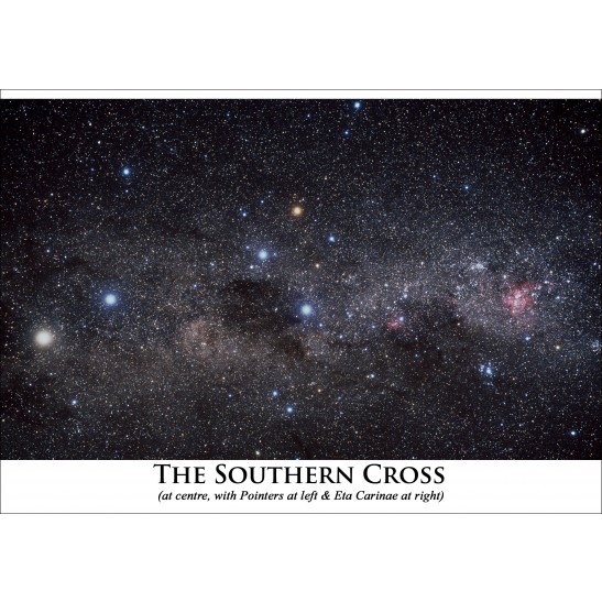 Astrovisuals Southern Cross Postcard