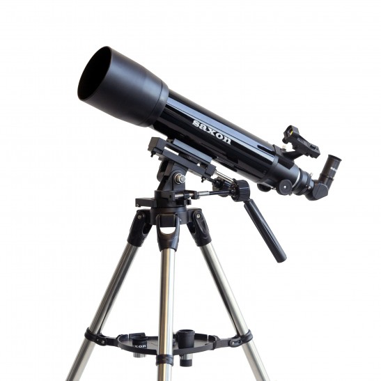 saxon 1026AZ3 SC Refractor Telescope with Steel Tripod