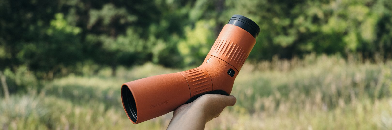 Swarovski ATC 17-40x56 compact spotting scope in burnt orange